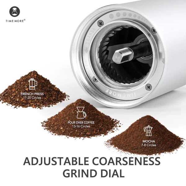 Moedor de Café Profissional Timemore Chestnut C3S
