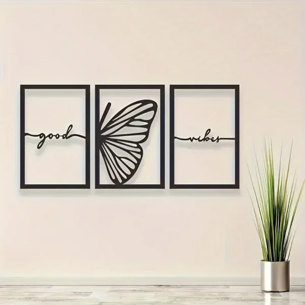Decoração de Parede Good Vibes