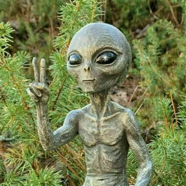 Decoração de Alienígena para Jardim