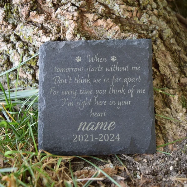 Pedra Memorial Personalizada para Pets