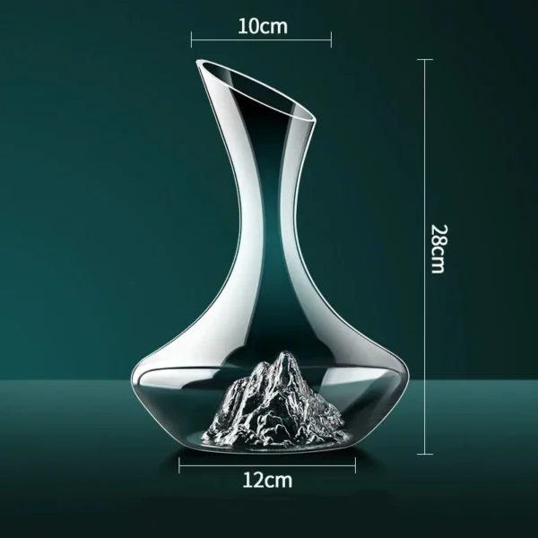 Decanter Montanha para Vinho e Whisky