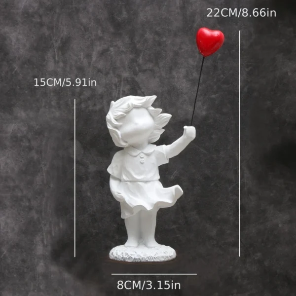 Estátua da Menina com Seu Balão