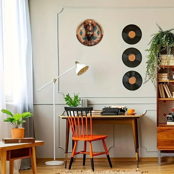 Decoração de Arte Africana Em Metal