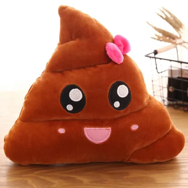 Almofada Poop de Pelúcia