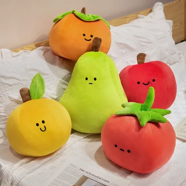 Pelúcias Animadas de Frutas