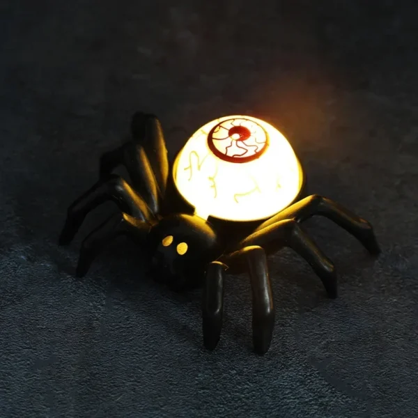 Decoração Aranha Iluminada