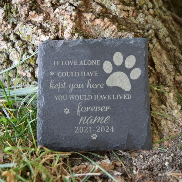 Pedra Memorial Personalizada para Pets