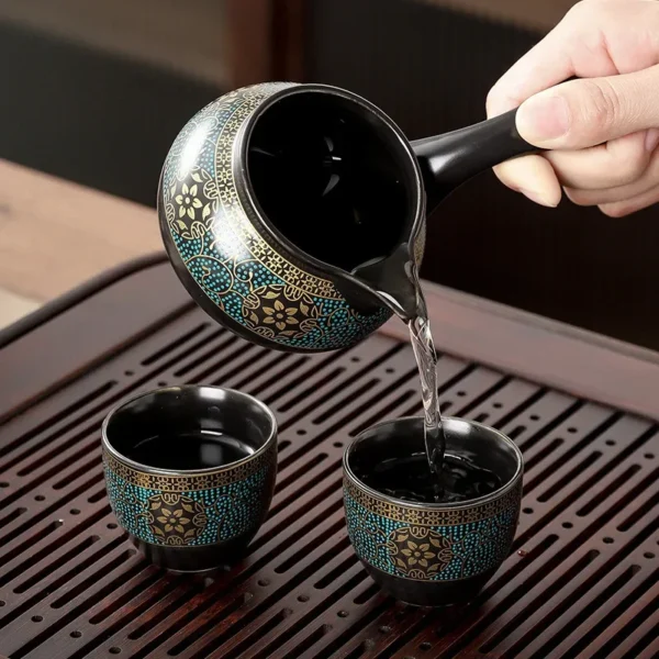 Conjunto de Chá em Porcelana Chinesa