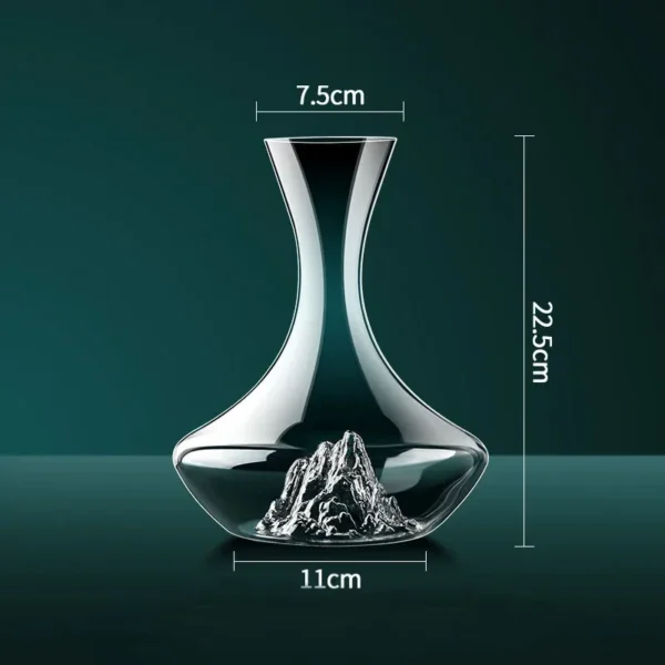 Decanter Montanha para Vinho e Whisky