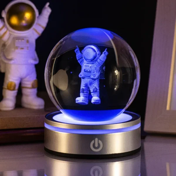Coleção de Bolas Iluminadas de Planetas