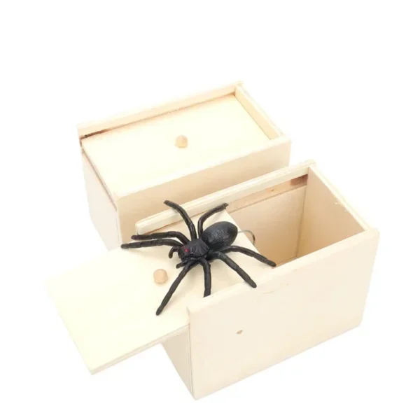 Caixa de Susto com Aranha