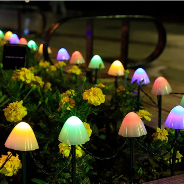 Cogumelo Luminoso de Jardim