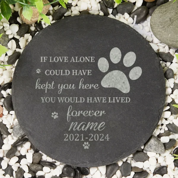 Pedra Memorial Personalizada para Pets