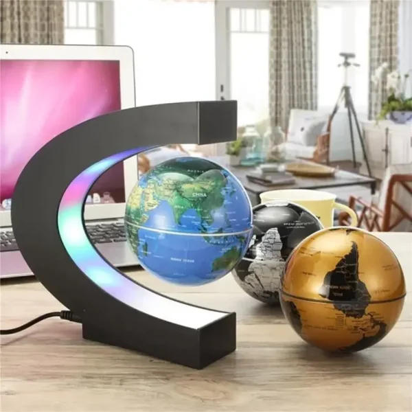 Globo de Levitação Magnética em LED