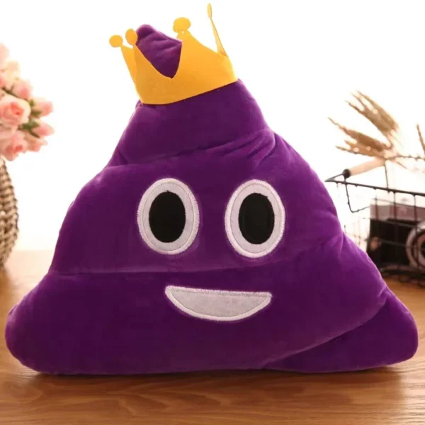 Almofada Poop de Pelúcia