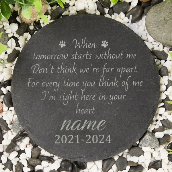 Pedra Memorial Personalizada para Pets
