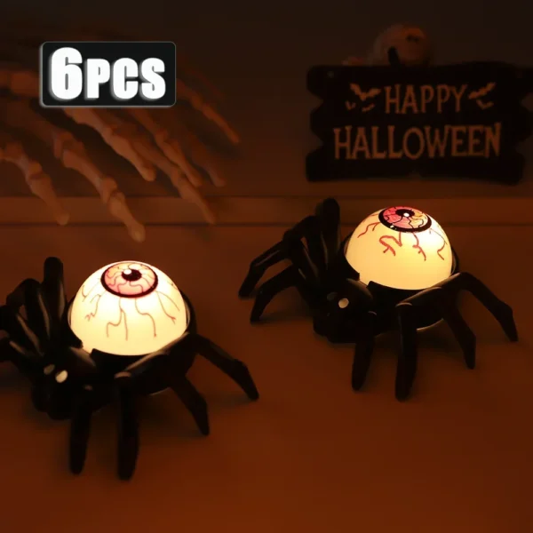 Decoração Aranha Iluminada