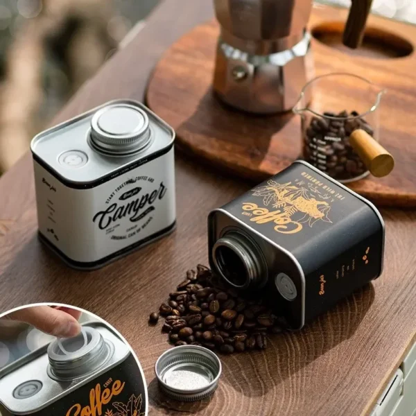 Lata Seladora para Grãos de Café
