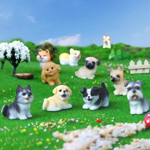 Coleção de Miniaturas de Filhotinhos