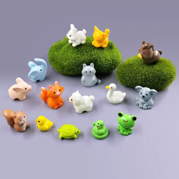 Coleção de Animais em Miniatura