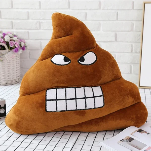 Almofada Poop de Pelúcia