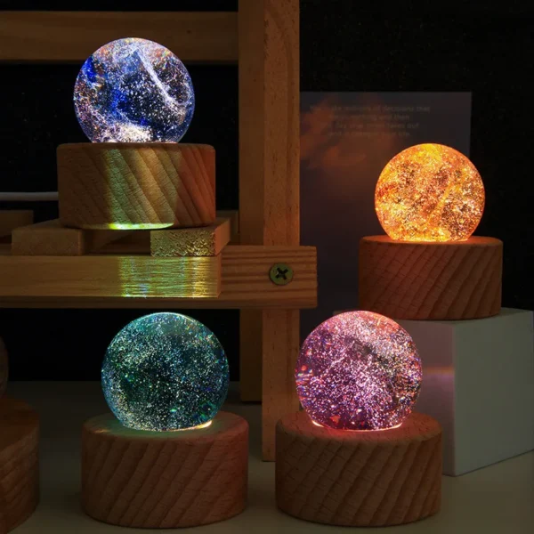 Coleção Galáxias de Bolas Iluminadas