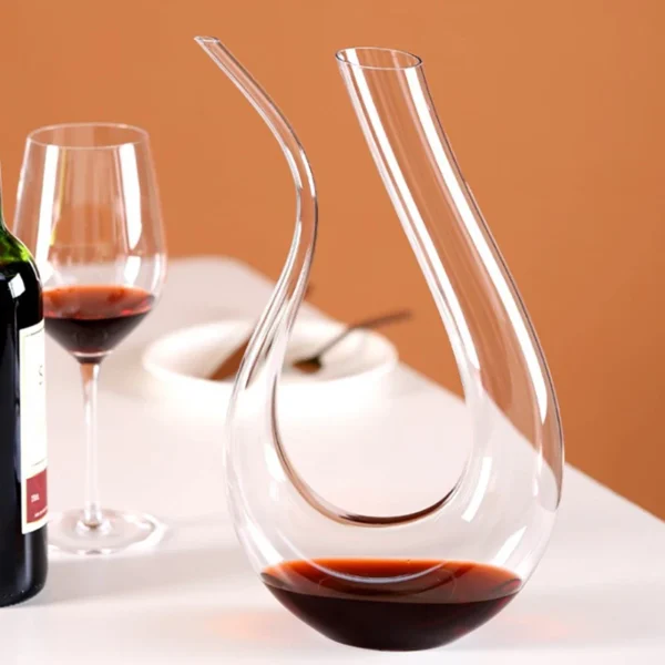 Decanter Cristal em U para Vinhos
