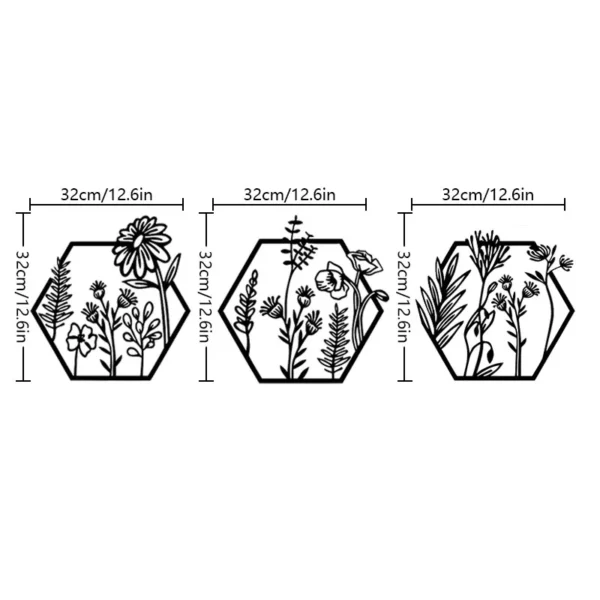Decoração em Arte Floral para Parede