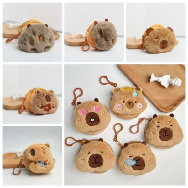Porta Moedas de Capivara em Pelúcia