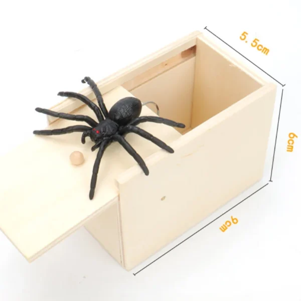 Caixa de Susto com Aranha
