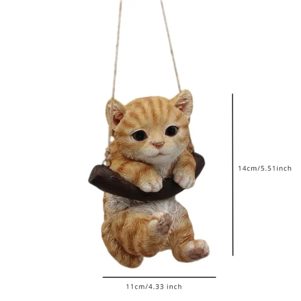 Decoração de Cachorrinho e Gatinho no Balanço