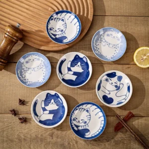 Pratos de Gatinhos em Porcelana