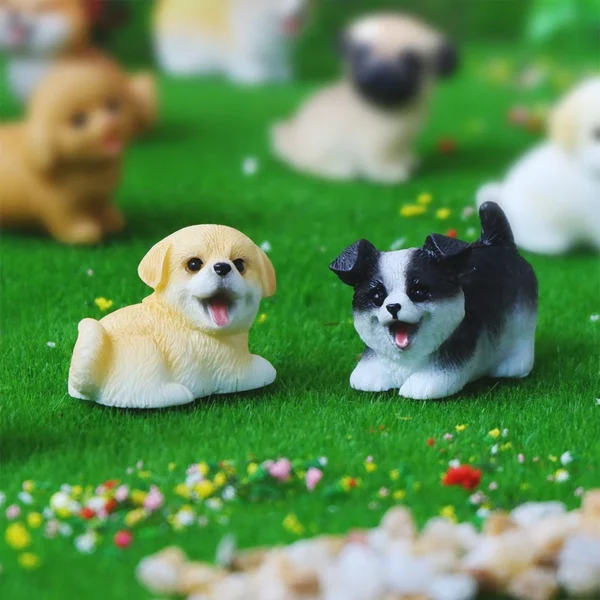Coleção de Miniaturas de Filhotinhos
