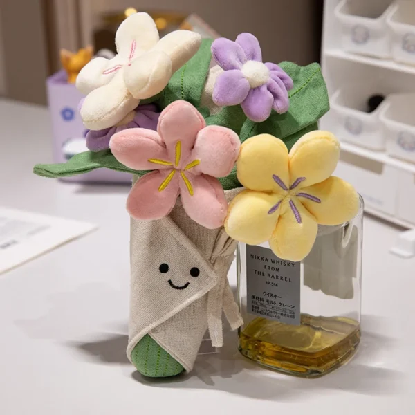 Pelúcia de Buquê de Flores