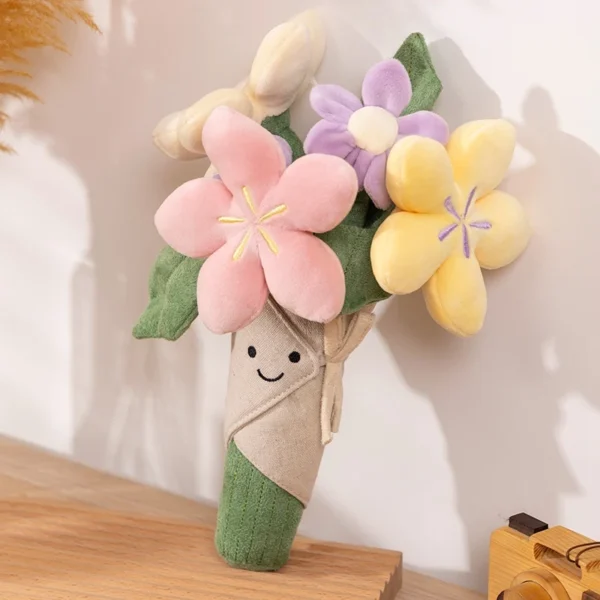Pelúcia de Buquê de Flores