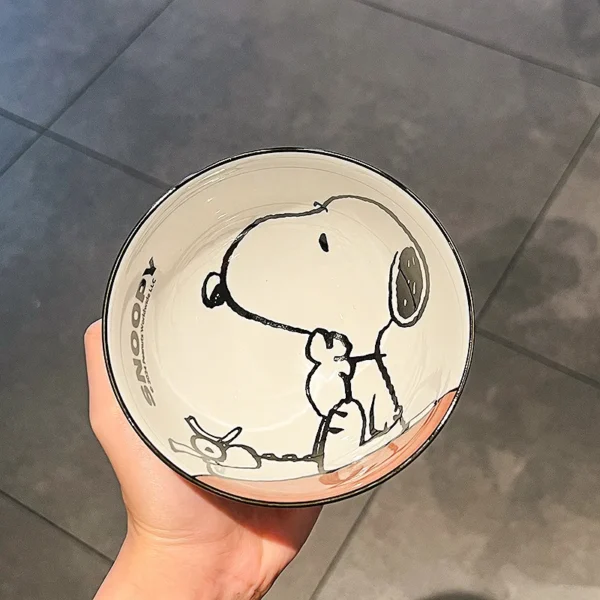 Tigela do Snoopy em Cerâmica