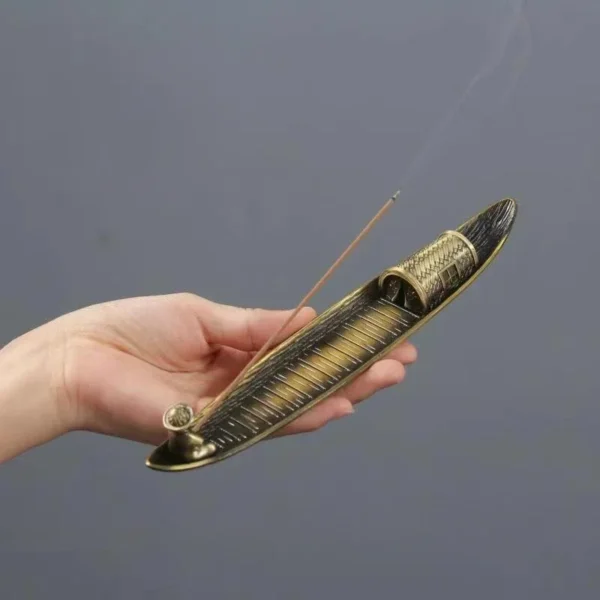 Porta Incenso Pescadores Japoneses