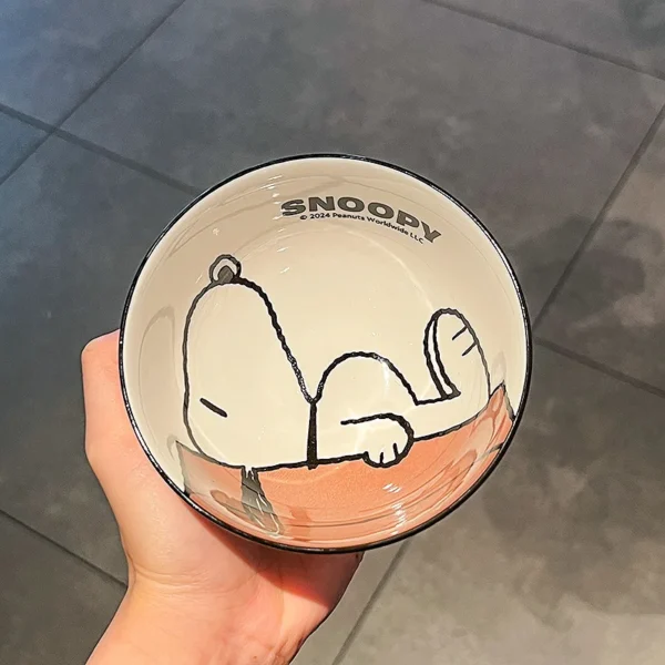 Tigela do Snoopy em Cerâmica