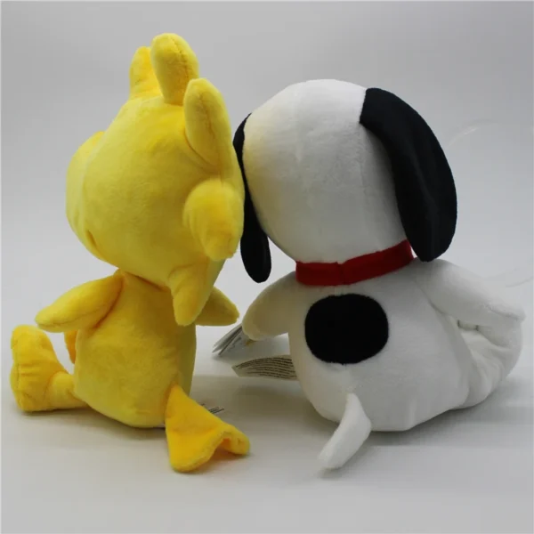 Pelúcia do Snoopy e Woodstock