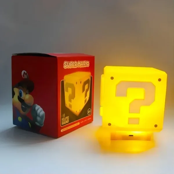 Luminária Power-Up do Super Mário