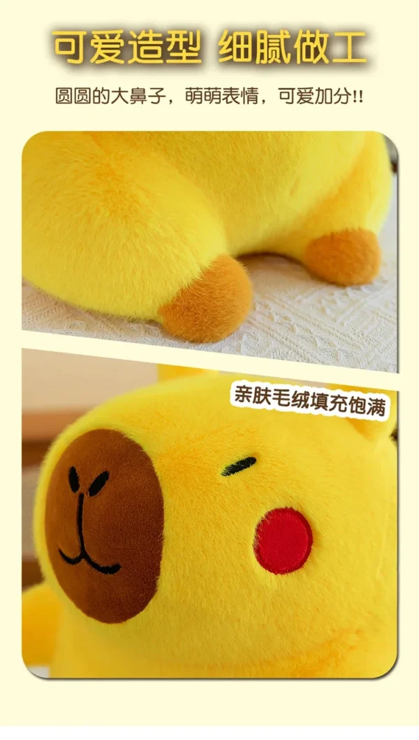 Pelúcia do Pikachu Capivara
