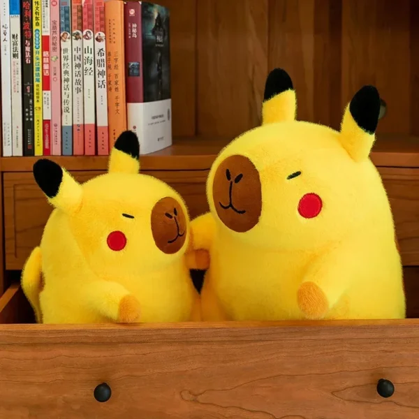 Pelúcia do Pikachu Capivara