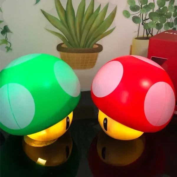 Luminária Power-Up do Super Mário