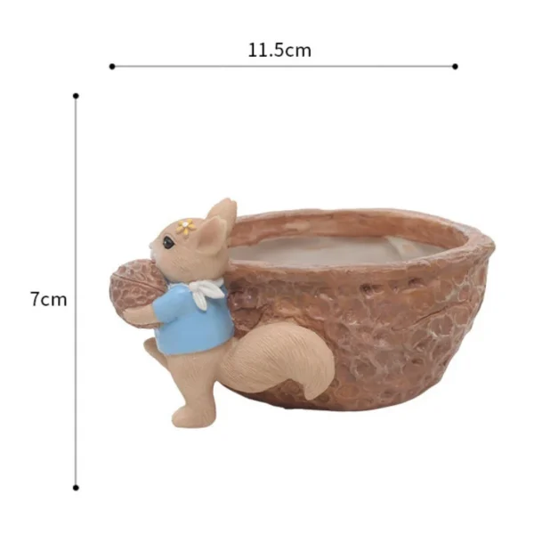 Vaso de Esquilos para Suculentas