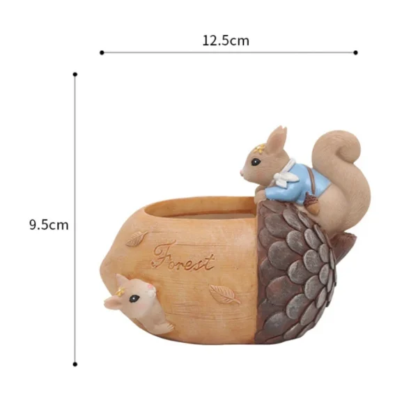 Vaso de Esquilos para Suculentas