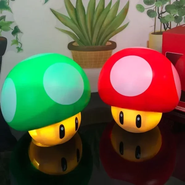 Luminária Power-Up do Super Mário