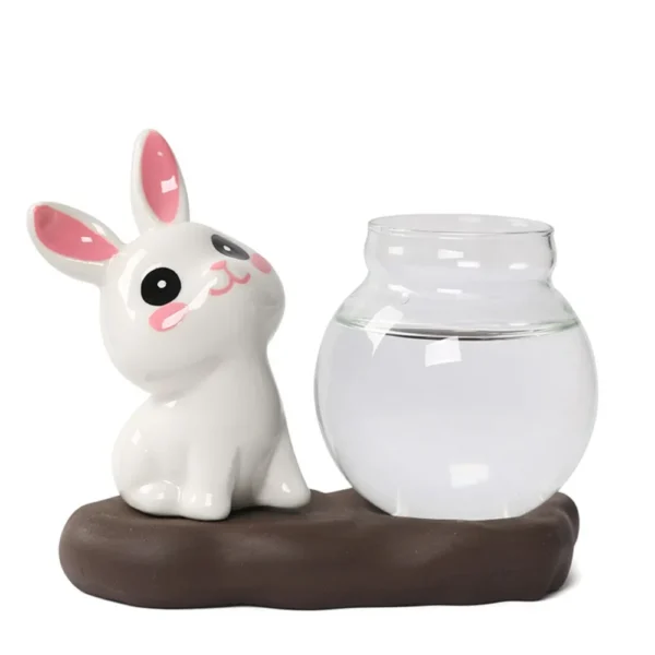 Vaso Hidropônico de Coelhinho