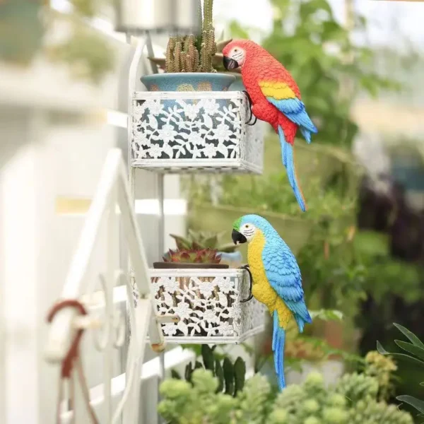 Decoração de Pássaros para Jardim