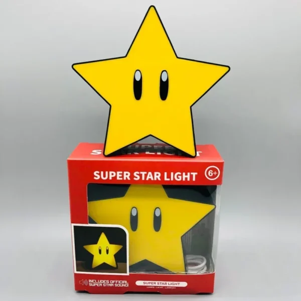 Luminária Power-Up do Super Mário