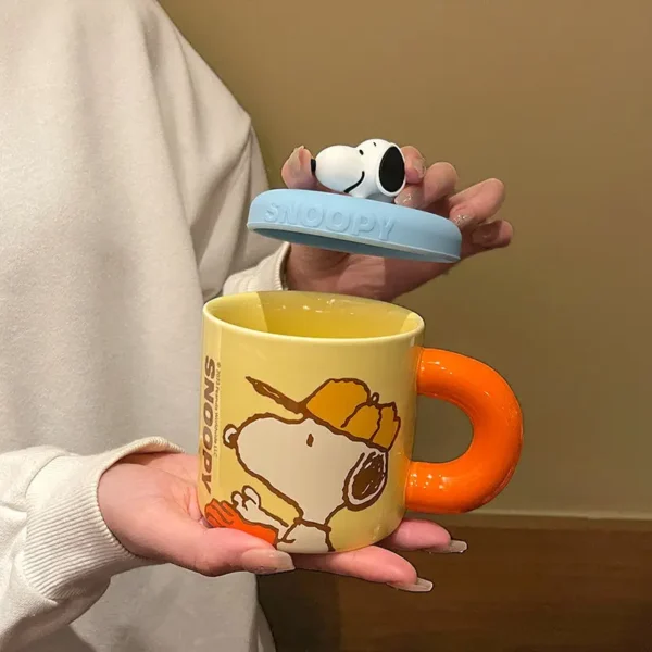 Caneca do Snoopy em Cerâmica